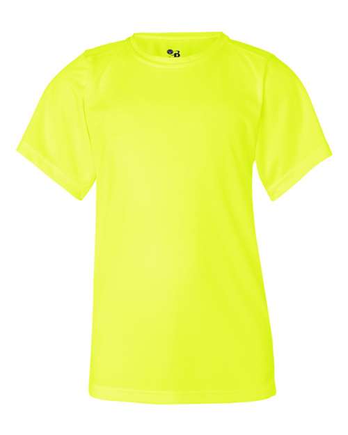 Youth B-Core T-Shirt - Safety Yellow Front