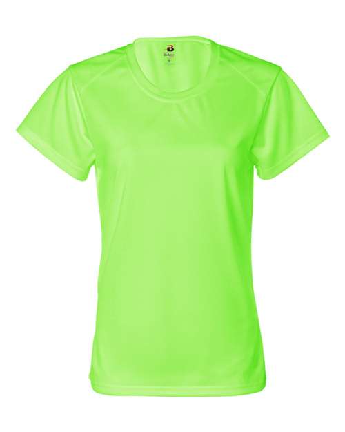Women’s B-Core T-Shirt - Lime Front