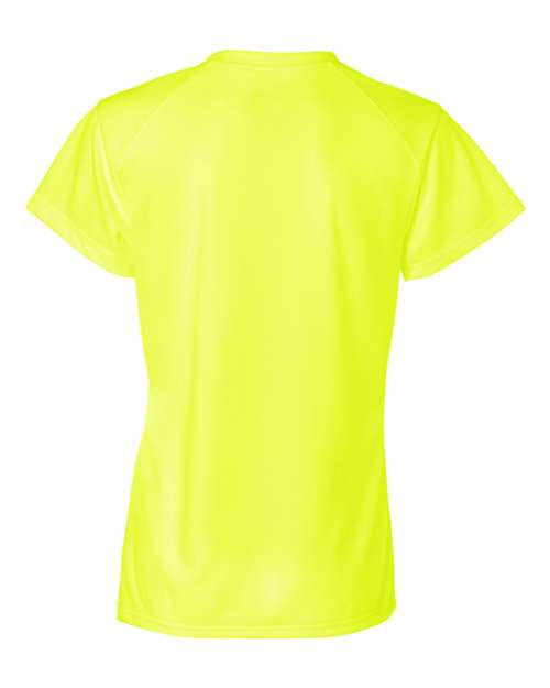 Women’s B-Core T-Shirt - Safety Yellow Back