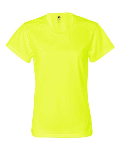 Women’s B-Core T-Shirt - Safety Yellow Front