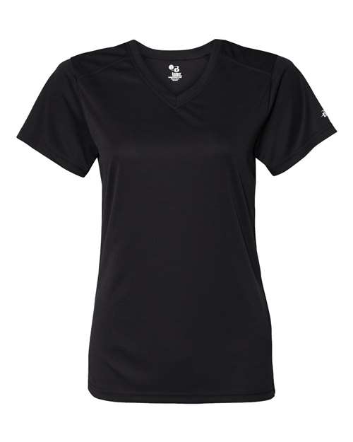 Women’s B-Core V-Neck T-Shirt - Black Front