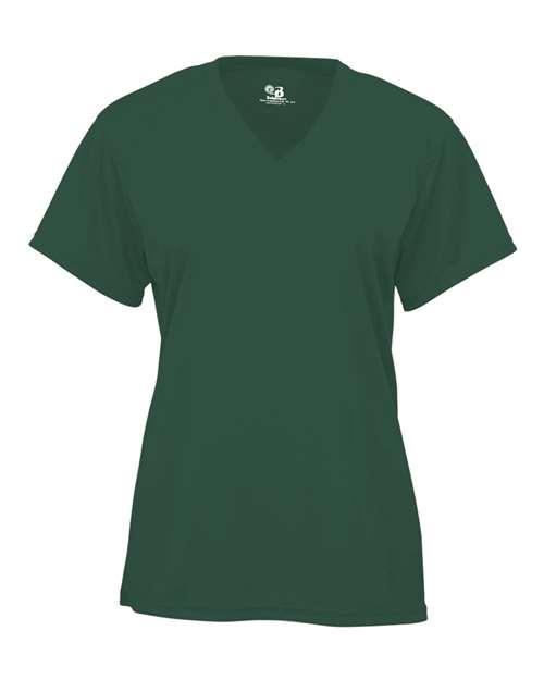 Women’s B-Core V-Neck T-Shirt - Forest Front