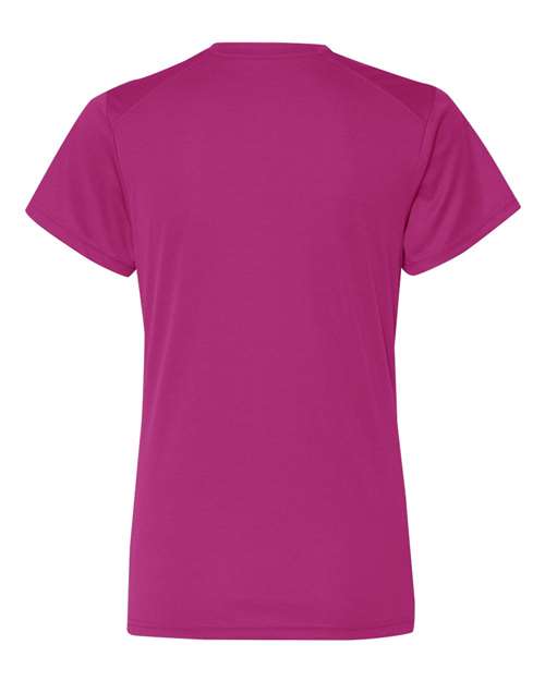Women’s B-Core V-Neck T-Shirt - Hot Pink Back