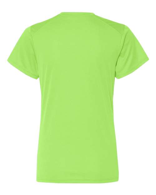 Women’s B-Core V-Neck T-Shirt - Lime Back