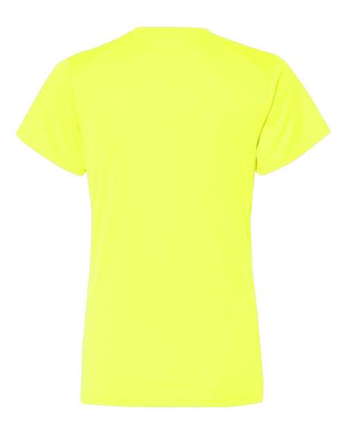 Women’s B-Core V-Neck T-Shirt - Safety Yellow Back