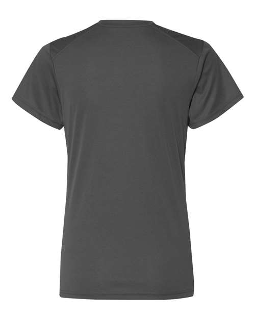 Women’s B-Core V-Neck T-Shirt - Graphite Back