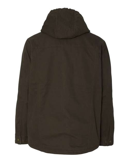 Men's Laredo Boulder Cloth™ Canvas Jacket with Thermal Lining - Tobacco Back