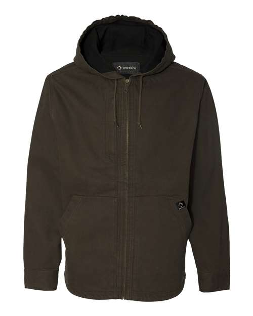 Men's Laredo Boulder Cloth™ Canvas Jacket with Thermal Lining - Tobacco Front