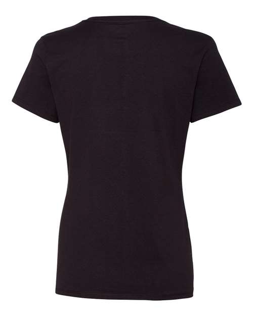 Women's Perfect-T V-Neck T-Shirt - Black Back