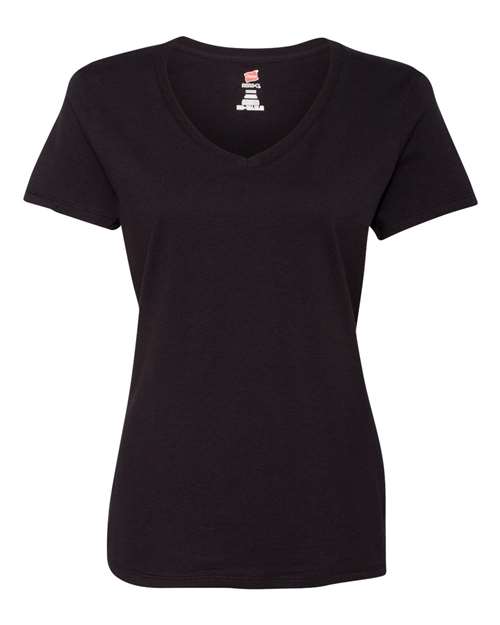 Women's Perfect-T V-Neck T-Shirt - Black Front