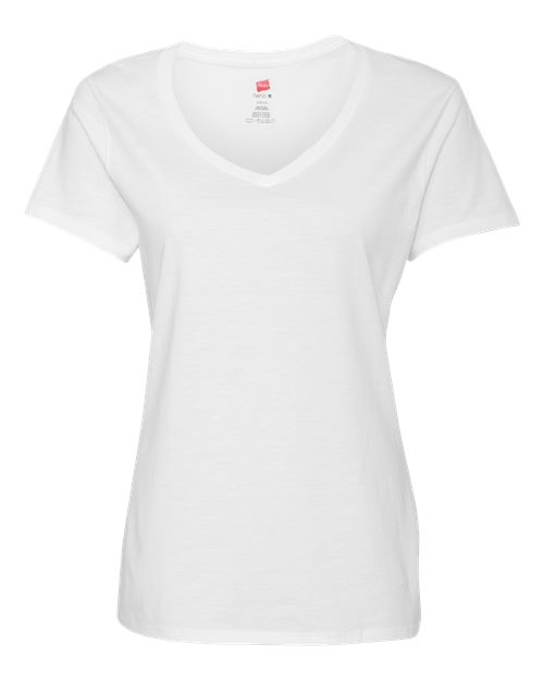 Women's Perfect-T V-Neck T-Shirt - White Front