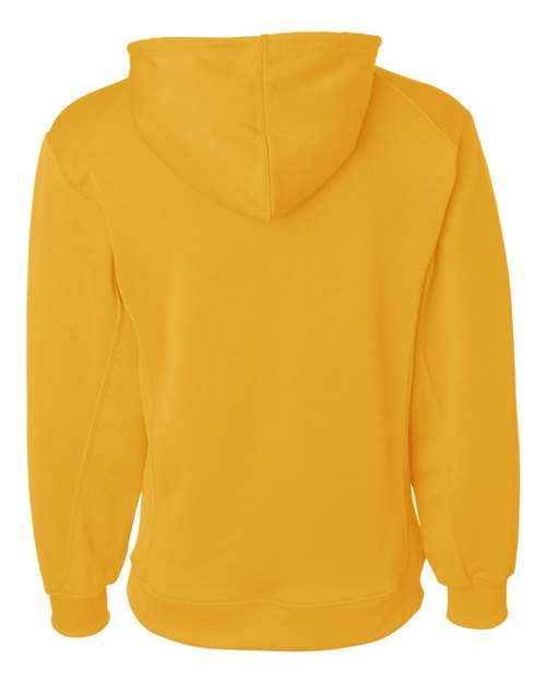 Men's Performance Fleece Hooded Sweatshirt - Gold Back