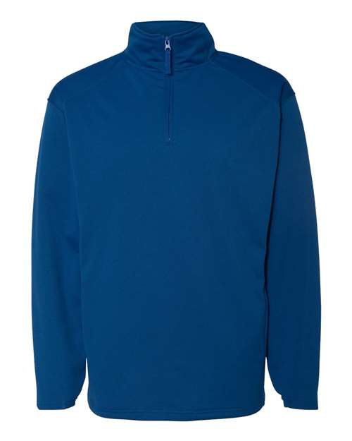 Men's Performance Quarter-Zip Pullover - Royal Front