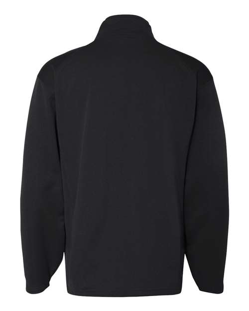 Men's Performance Quarter-Zip Pullover - Black Back