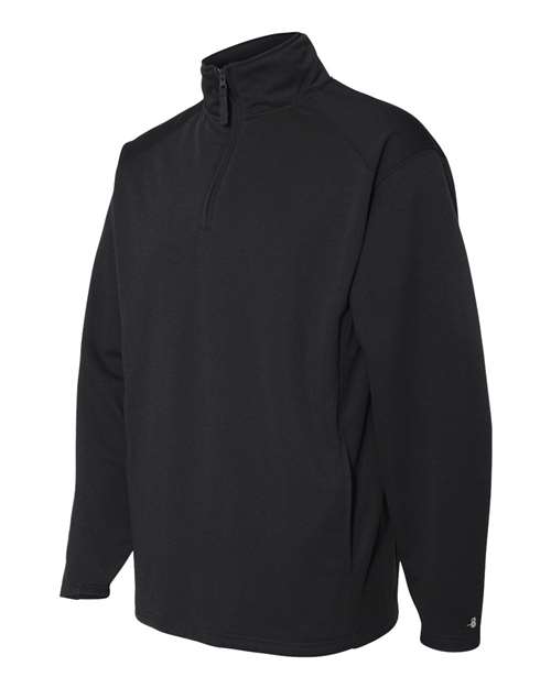 Badger Men's Performance Quarter-Zip Pullover - Side