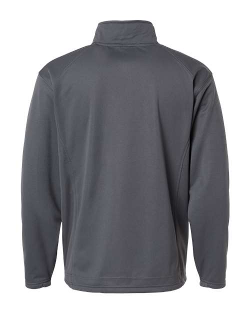 Men's Performance Quarter-Zip Pullover - Graphite Back