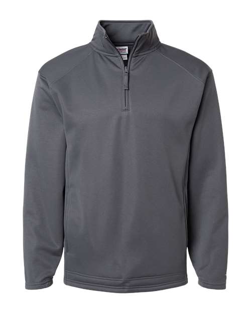 Men's Performance Quarter-Zip Pullover - Graphite Front