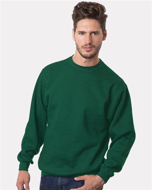 Unisex USA-Made Crewneck Sweatshirt - Sage Front
