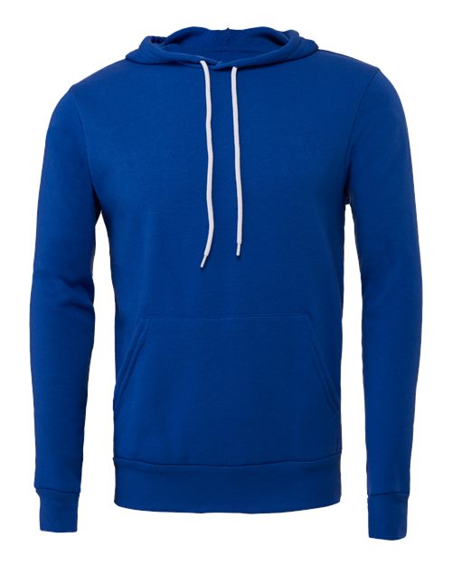 Unisex Sponge Fleece Hoodie Sweatshirt - True Royal Front