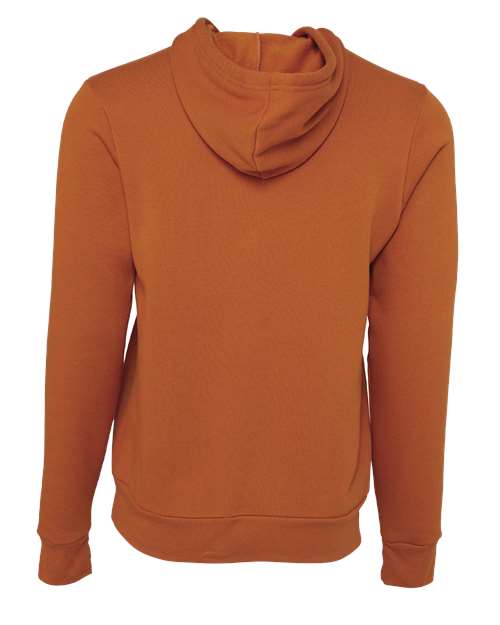 Unisex Sponge Fleece Hoodie Sweatshirt - Autumn Back