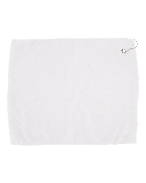 Microfiber Golf Towel - White Back