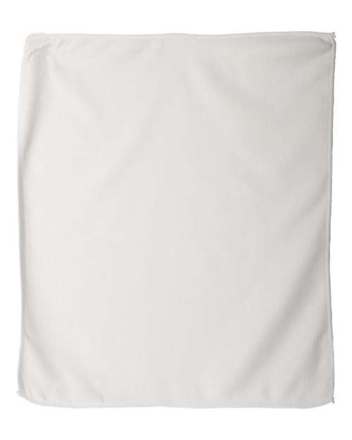 Carmel Towel Company Microfiber Rally Towel - White Front