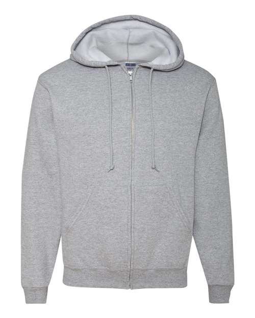 Unisex NuBlend® Full-Zip Hooded Sweatshirt - Athletic Heather Front