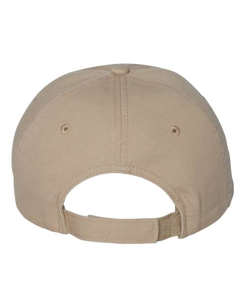 Bio-Washed Chino Twill Cap - Khaki Back