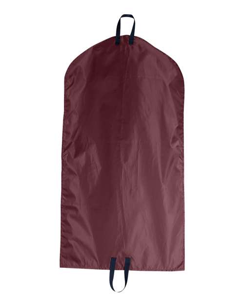 Garment Bag - Maroon Back