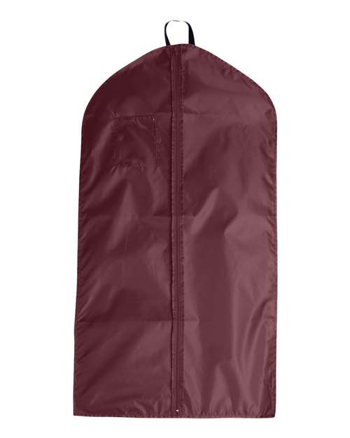 Garment Bag - Maroon Front