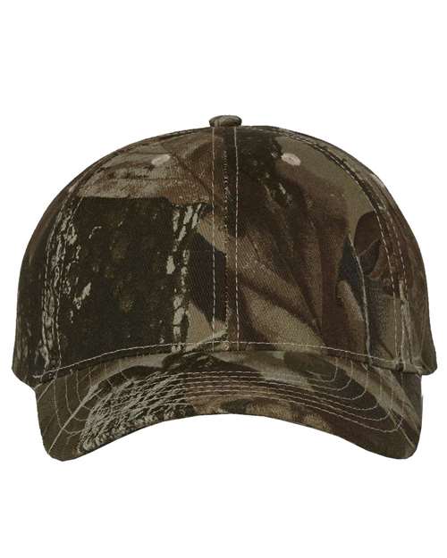 Licensed Camo Hook-and-Loop Cap - Realtree Hardwood HD Front