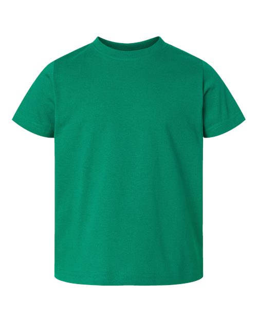 Toddler Fine Jersey Tee - Kelly Front