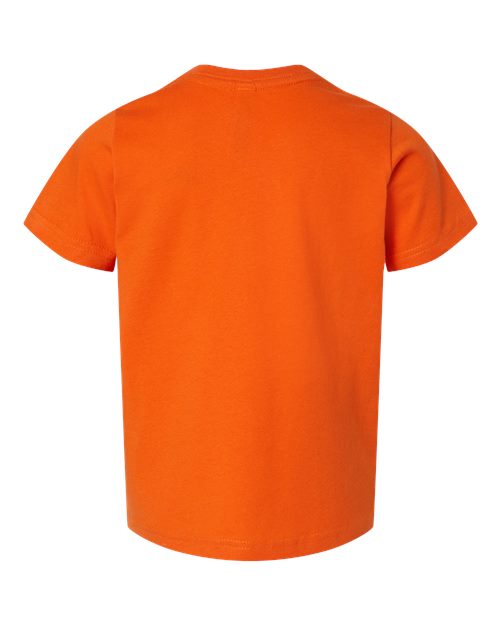 Toddler Fine Jersey Tee - Orange Back