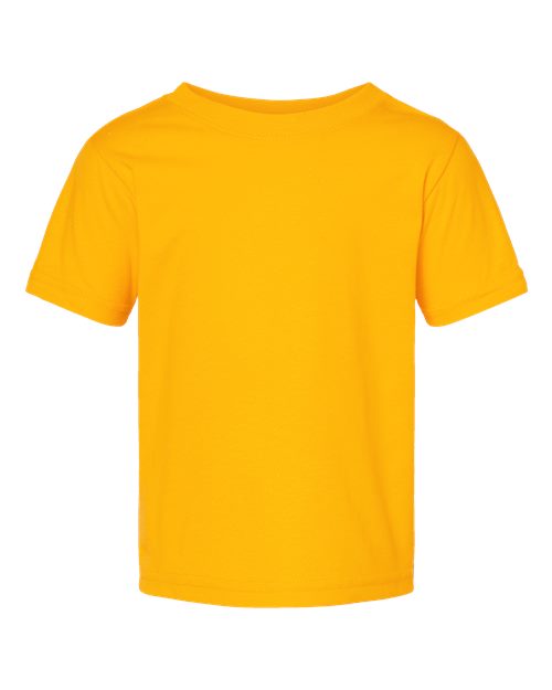 Infant Fine Jersey Tee - Gold Front