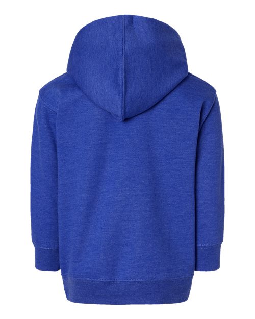 Toddler Pullover Fleece Hoodie - Vintage Royal Back