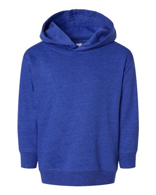 Toddler Pullover Fleece Hoodie - Vintage Royal Front