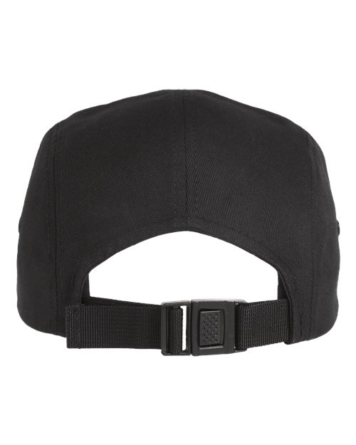 Classic Jockey Flat Bill Cap - Black Back