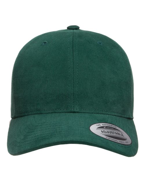Structured Brushed Twill Cap - Spruce Front