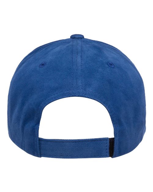 Structured Brushed Twill Cap - Royal Back