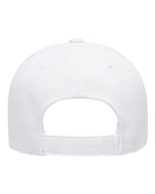 Structured Brushed Twill Cap - White Back