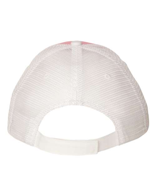 Sandwich Trucker Cap - Pink/ White Back