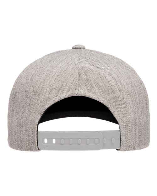 110® Snapback Cap - Heather Grey Back