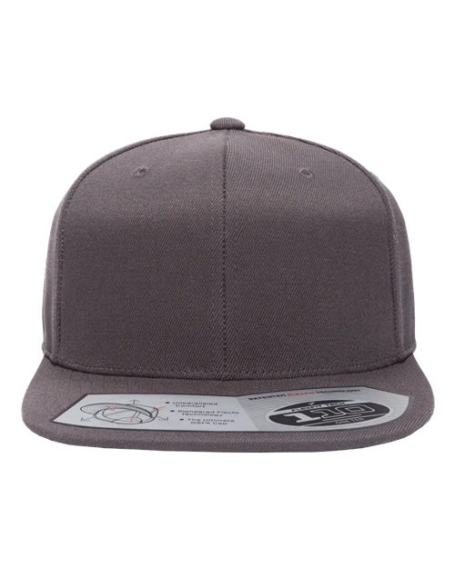 110® Snapback Cap - Dark Grey Front