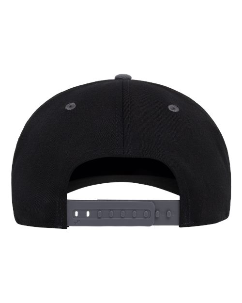 110® Snapback Cap - Black/ Grey Back