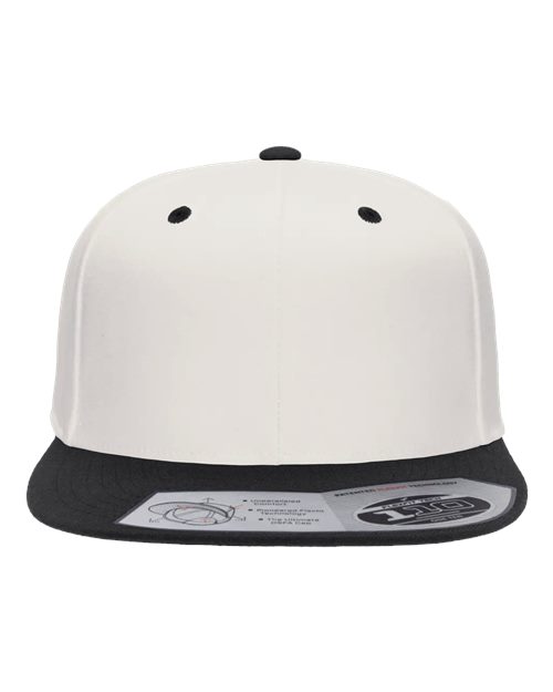 110® Snapback Cap - Natural/ Black Front