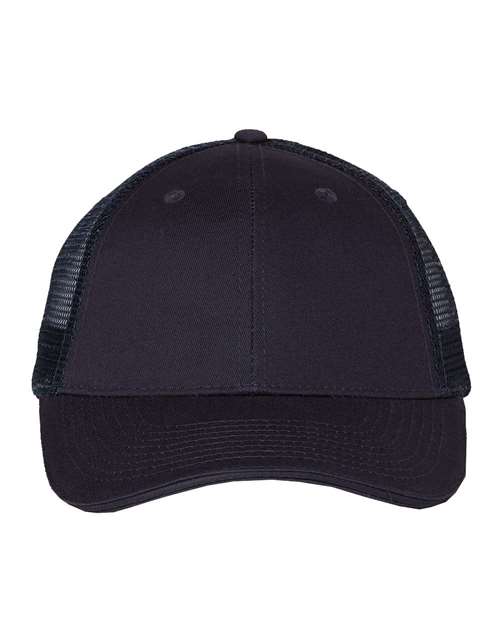 Sandwich Trucker Cap - Navy/ Navy Front