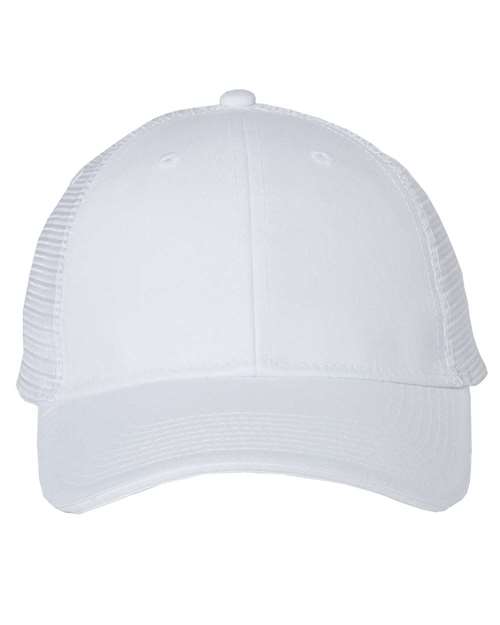 Sandwich Trucker Cap - White/ White Front