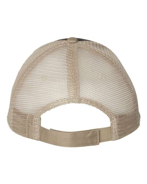 Sandwich Trucker Cap - Green Camo/ Tan Back