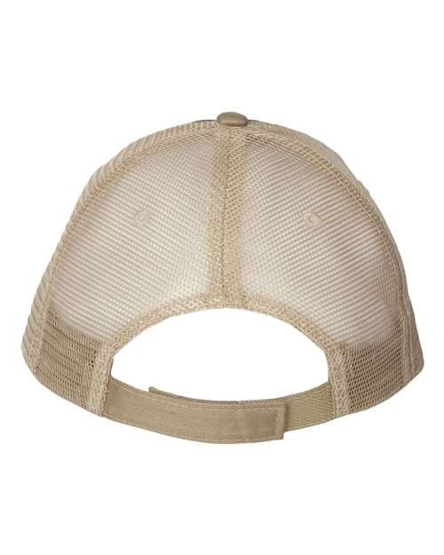 Sandwich Trucker Cap - Brown/ Khaki Back