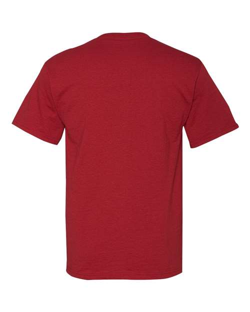Unisex Dri-Power® 50/50 T-Shirt - Crimson Back